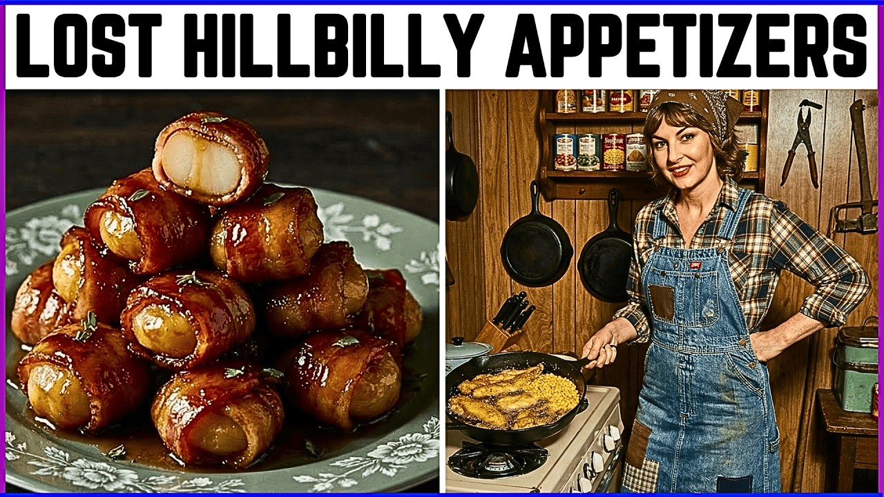 25 Forgotten Hillbilly Appetizers That Nourished Country Families in the 1970s!