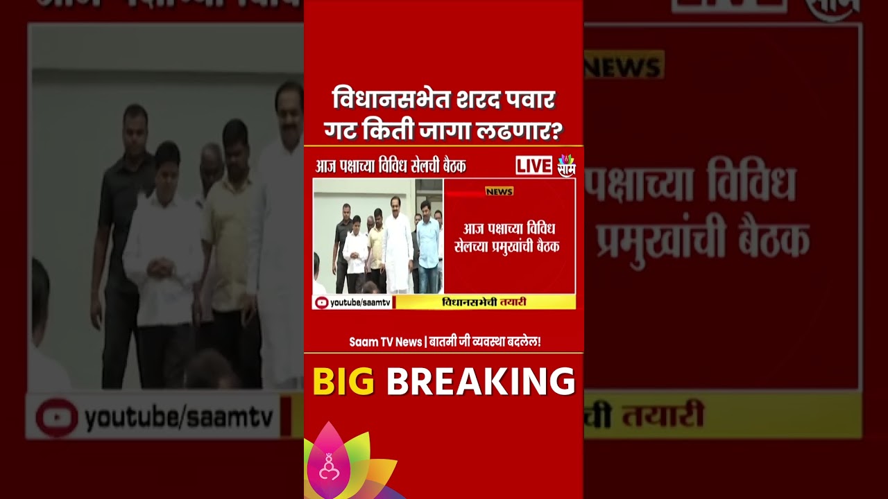 Sharad Pawar Group News : विधानसभा निवडणुकीसाठी शरद पवार गटाची जोरदार तयारी #shorts