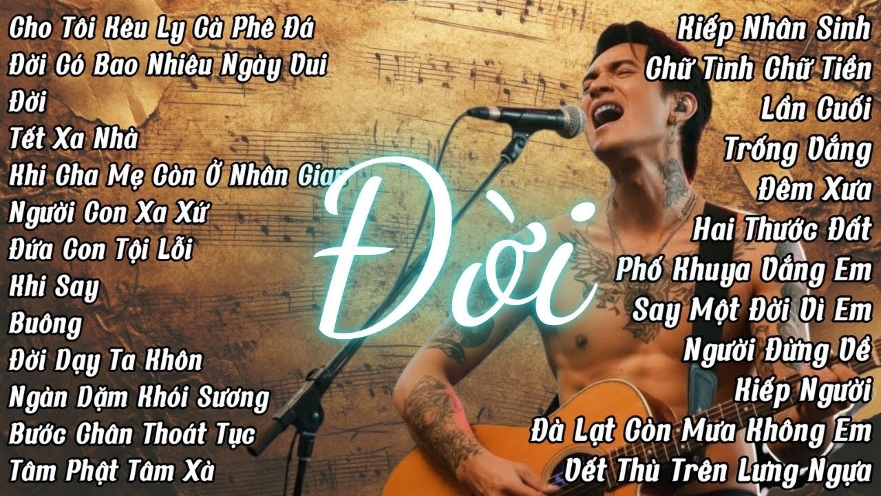 ĐỜI - Cho Tôi Kêu Ly Cà Phê Đá... Cho Tôi Kêu Ấm Nước Trà | Lk Nhạc Đời