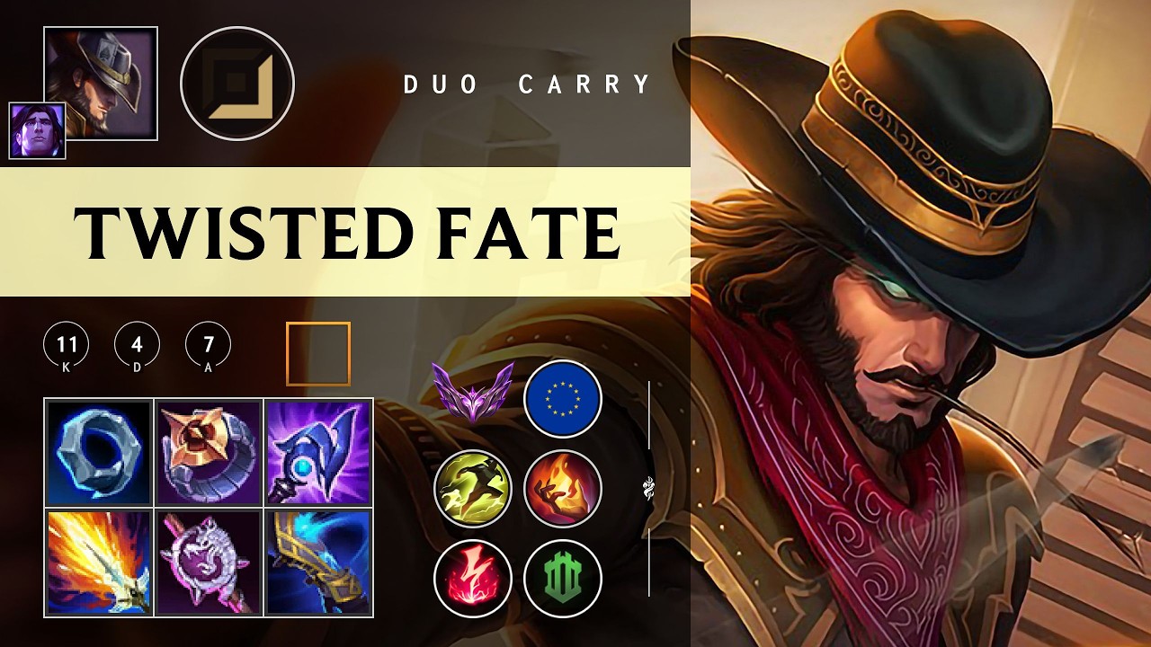 Twisted Fate ADC vs Yunara - EUW Master Patch 26.03