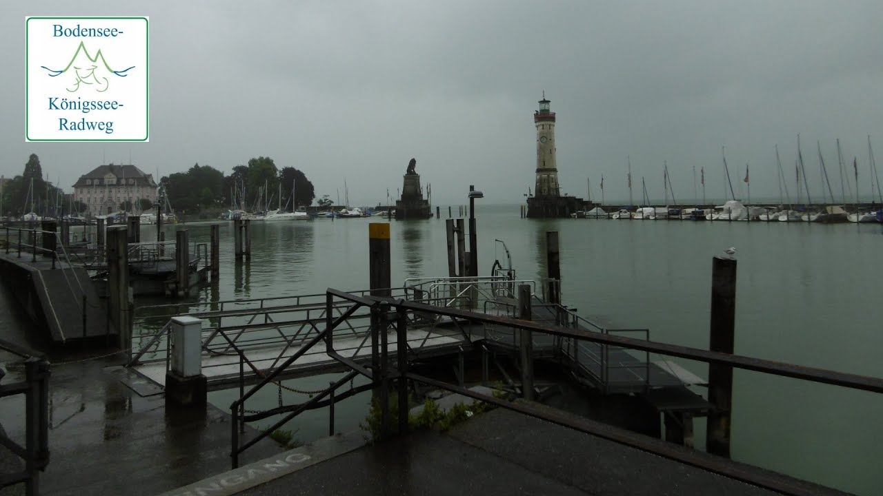Bodensee Königssee Radweg / Tauernradweg - Von Lindau nach Passau Tag 01