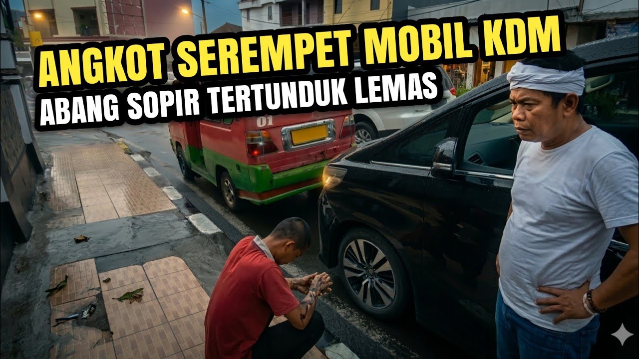 MOBIL KDM DI SEREMPET ANGKOT