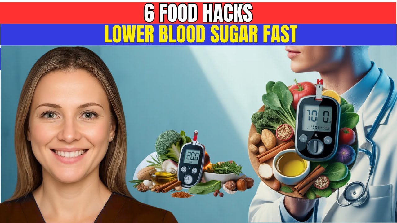 Seniors: 6 Easy Food Hacks to Lower Blood Sugar Fast | Dr. Claire Whitmore