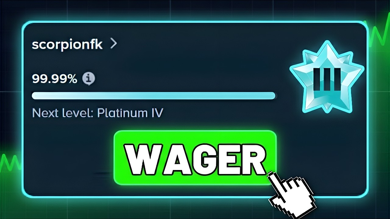 BEST STAKE WAGER STRATEGY TO REACH BRONZE RANK!!