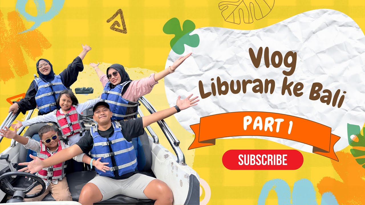 LIBURAN ZIZI KANZUN DI BALI PART I