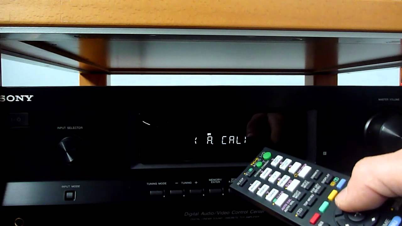Sony STR-DH520 Speaker pattern & Auto Calibration
