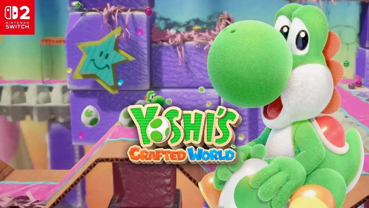 Yoshi's Crafted World: Gameplay de Inicio no Nintendo Switch 2