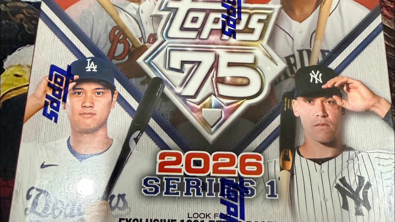 Another Topps 2026 Series 1 Retail Box.🔥🔥🔥🫡
