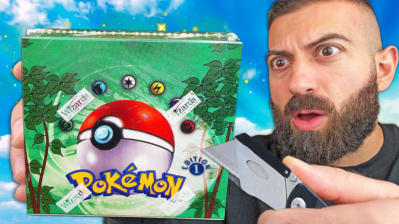 I Opened a $15,000 1st Edition Pokemon Box!