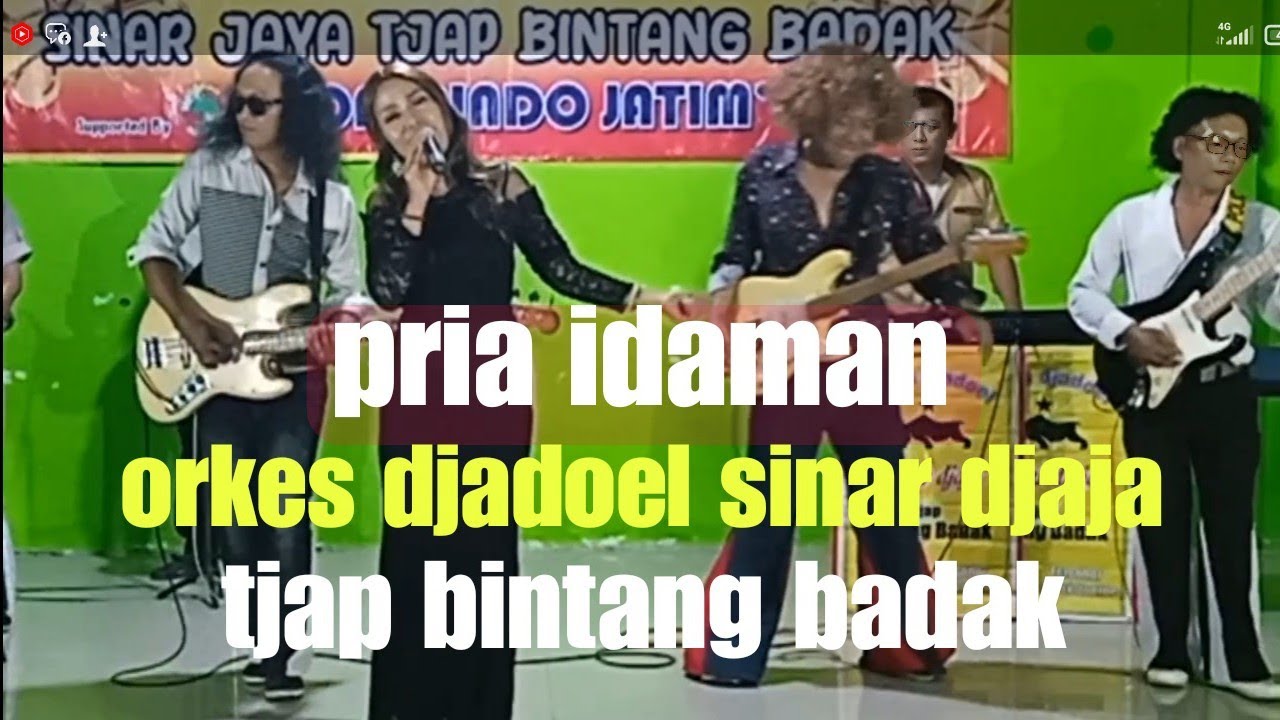 pria idaman orkes jadul sinar djaja tjap bintang badak kediri#dangdutjadul