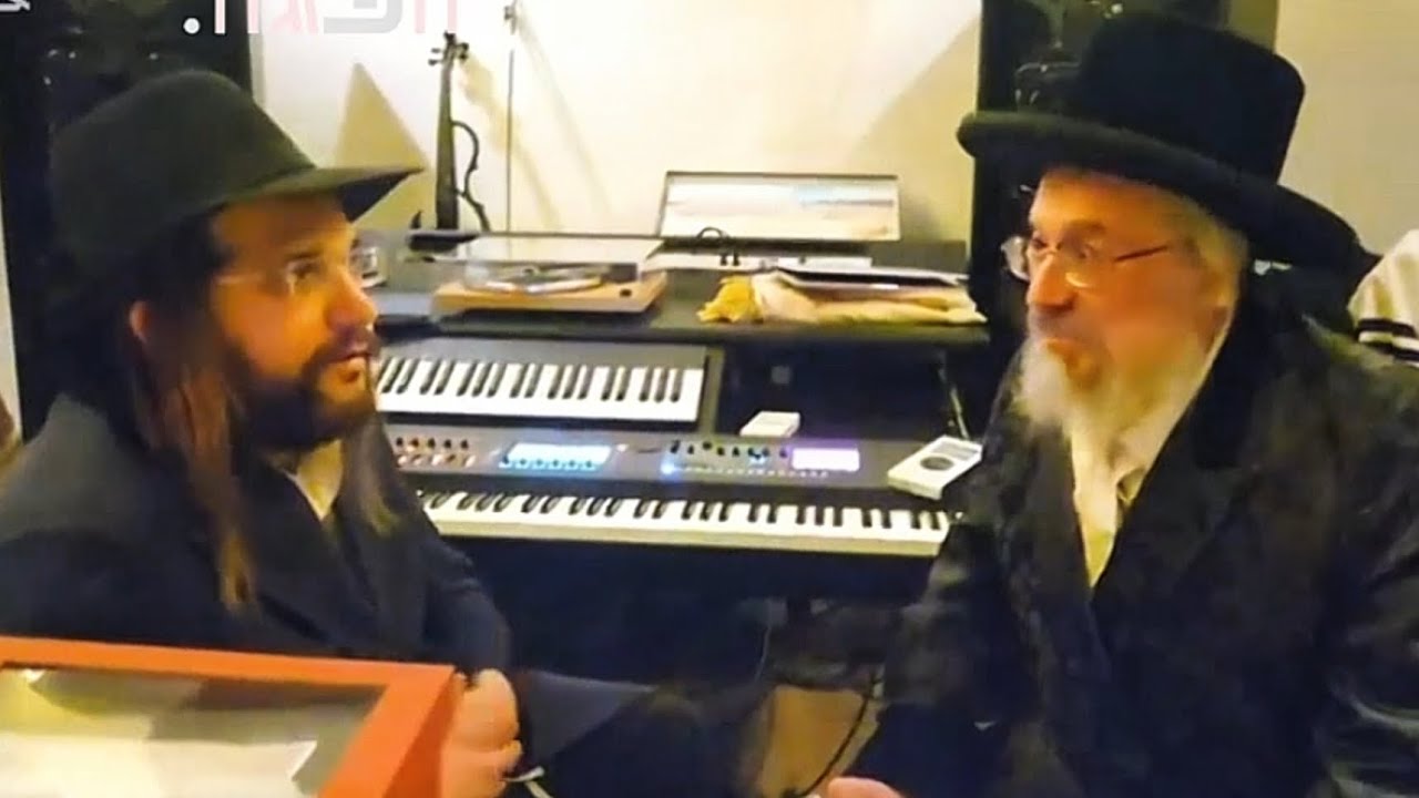 בחדר המוזיקה: הגאון הינוקא מארח את האדמו״ר מביאלה ארה״ב במעונו בראשון לציון