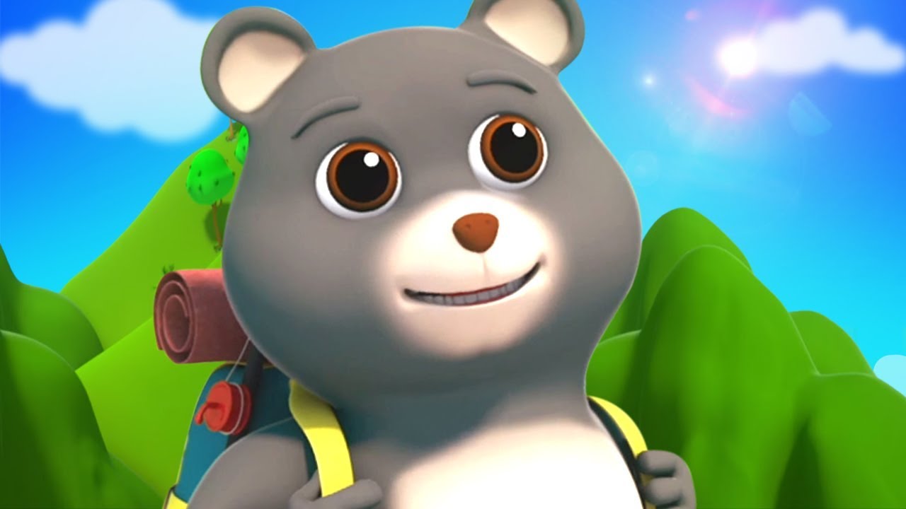 Медведь Пошел Над Горой | Потешки Для Детей | Песня Для Детей | Bear Went Over The Mountain