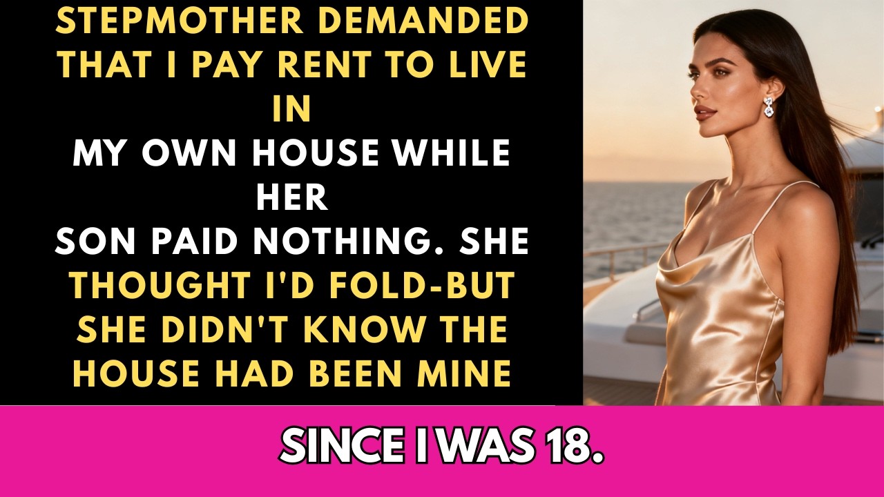 My STEPMOTHER Demanded I Pay $600 Monthly to Stay in MY OWN HOUSE While Her Lazy Son Lived Rent Free