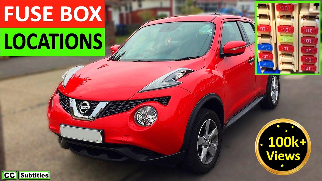 Расположение Nissan Juke Fuse Box и как проверить предохранители на Nissan Juke