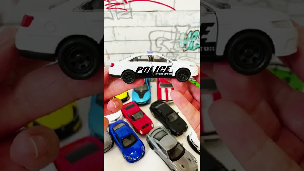 Unboxing New Welly Diecast Car FORD Police Interceptor by NEX |  Scale Model Car