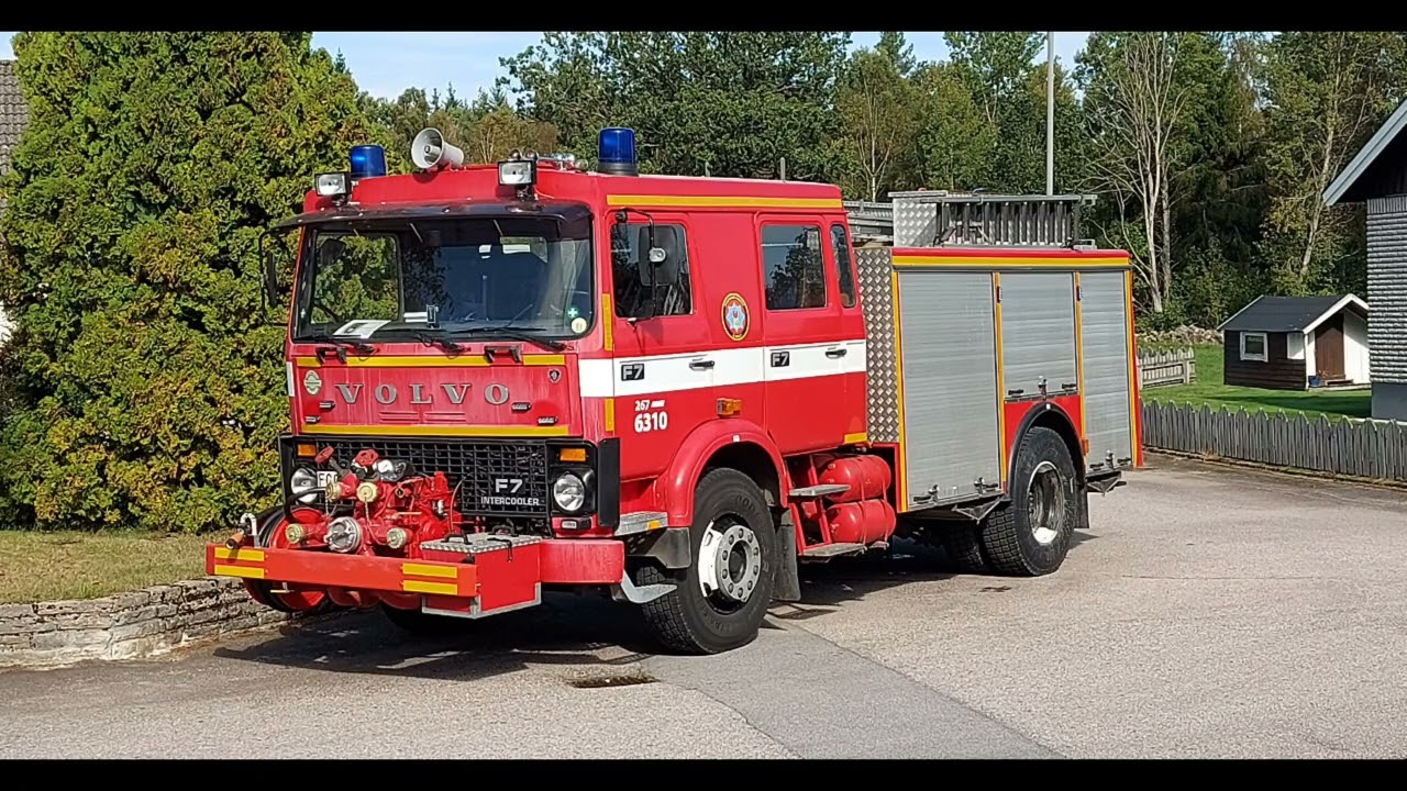 This the Autumn visits 2025 September 20. Osby and Almhults fire Rescue Service.