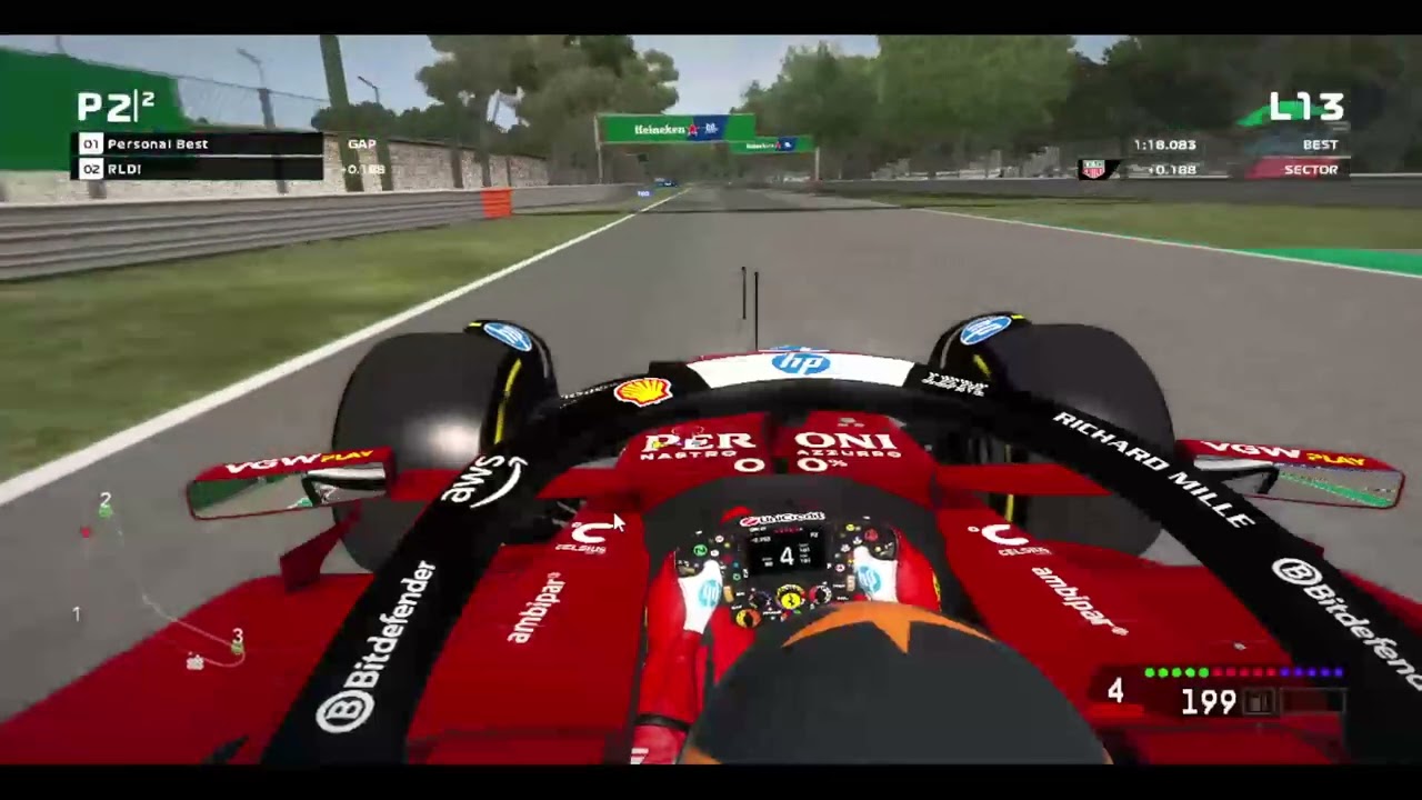 [HOTLAP] Monza F1 2014 - FERRARI SF-25 (1:17.623)