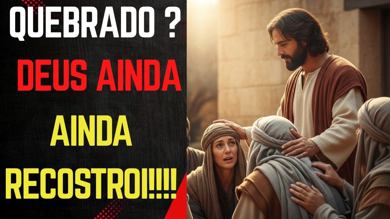 Oração Para Recomeçar Mesmo Quebrado | Deus Ainda Reconstrói Histórias