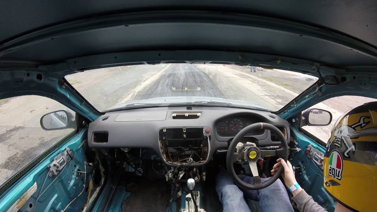 K20 ek civic 1/4 mile