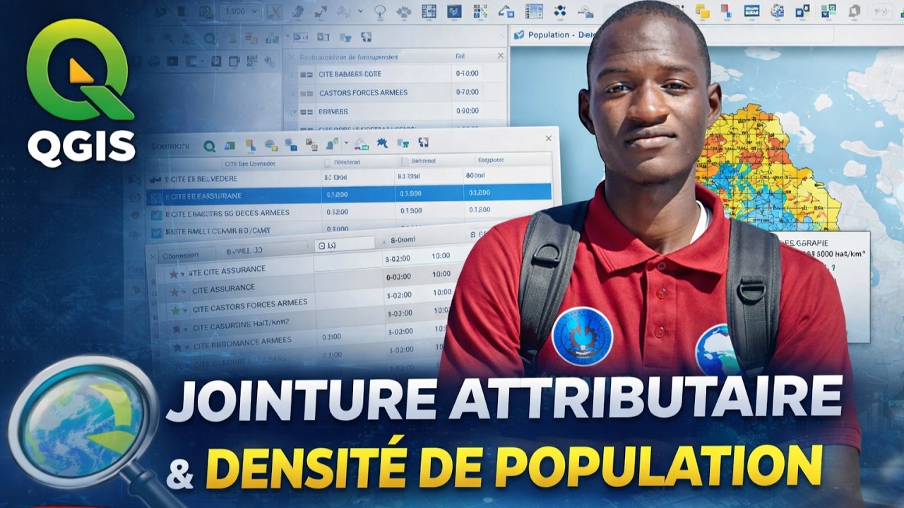 QGIS 2025: Cours 5 - Jointure et densité de population