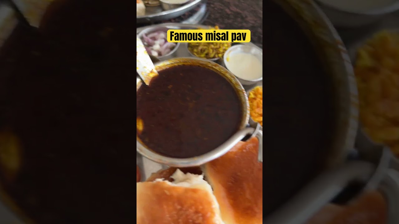 Famous misal pav parbhani #food