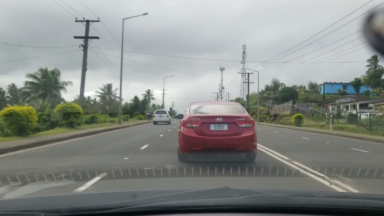 Drive from Suva To Nausori 😇 | Fiji Islands During Covid 19