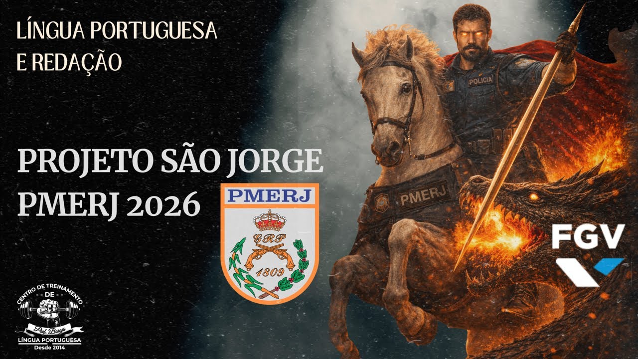 01 - PROJETO PMERJ - LÍNGUA PORTUGUESA  | 2026
