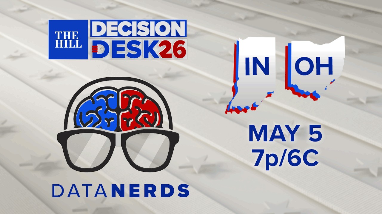 The Hill's Decision Desk 2026 - Data Nerds track Ohio, Indiana primary elections