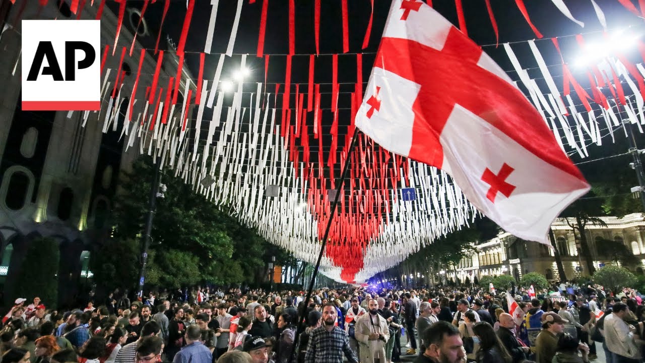 Georgia votes to adopt law on foreign influence amid protests | AP Explains