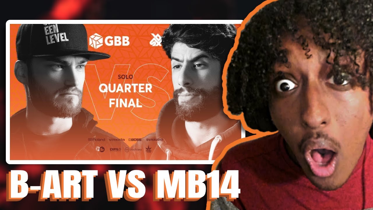 B-ART vs MB14 | Grand Beatbox Battle 2019 | 1/4 Final | YOLOW React