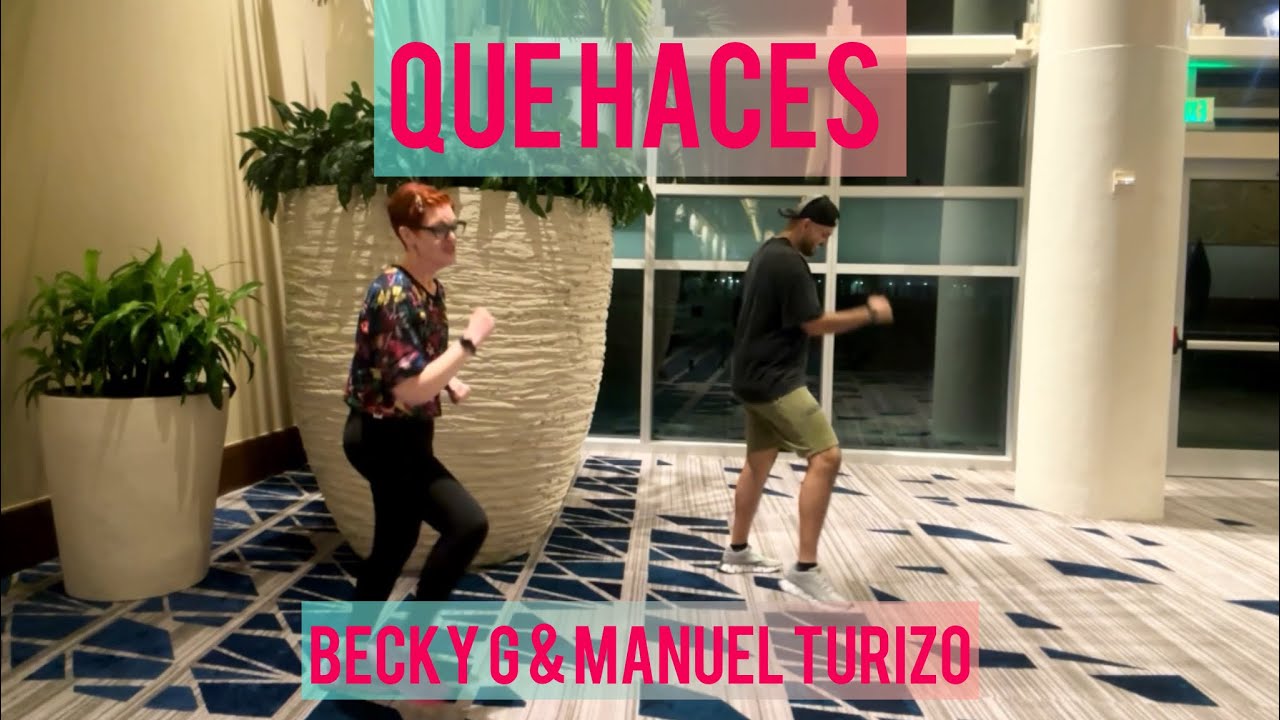 Qué Haces | Becky G & Manuel Turizo | Zumba Merengue Choreo 