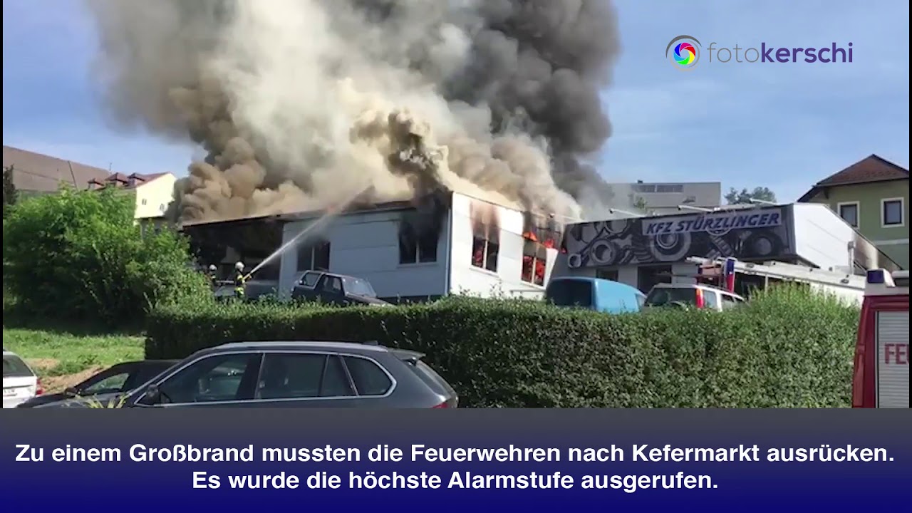 Großbrand in Kefermarkt