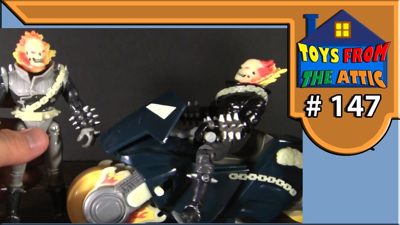 Toys from the attic E147 toybiz Ghost Rider