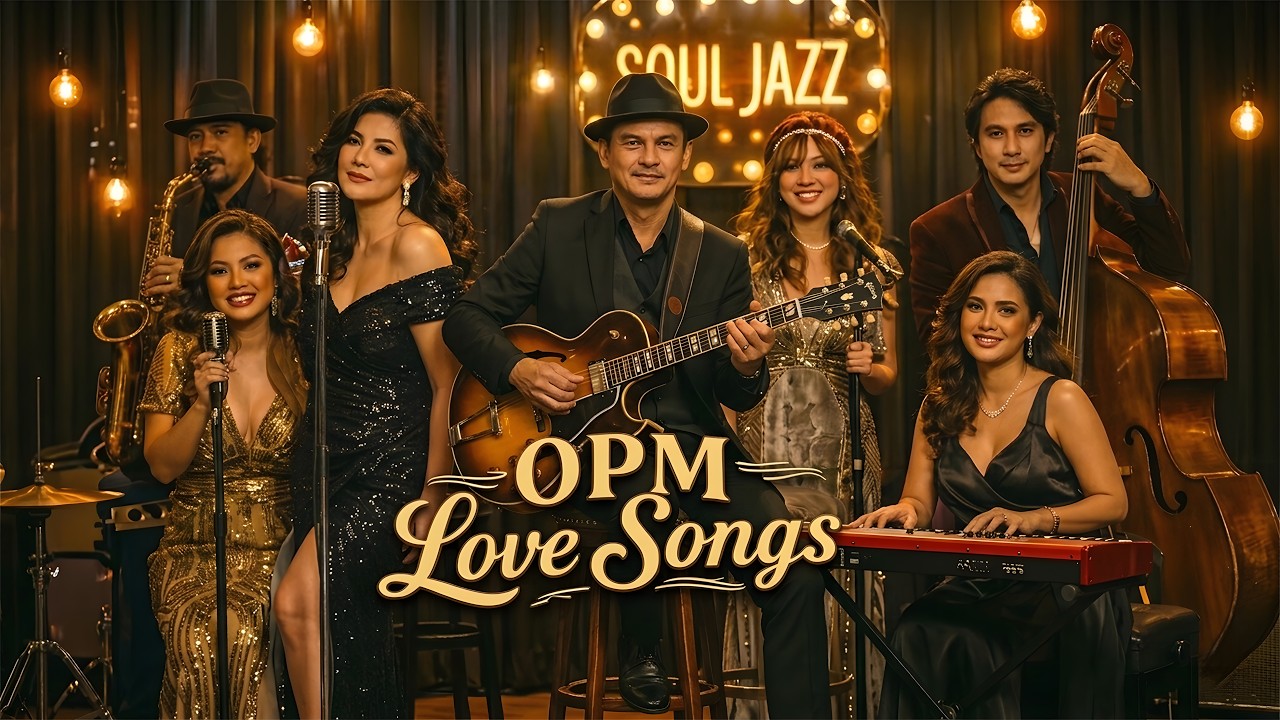 OPM Top Love Songs - OPM Soul Jazz Cover | Chill