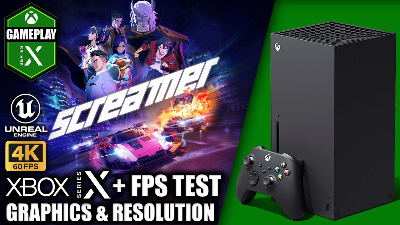 Screamer - Xbox Series X Gameplay + FPS Test