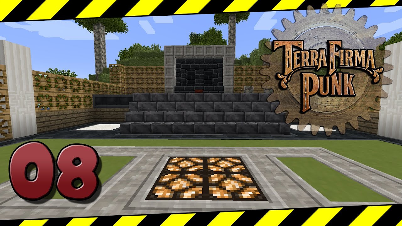 TerraFirmaPunk 2.0 - #08 - Starting a Blacksmith Build