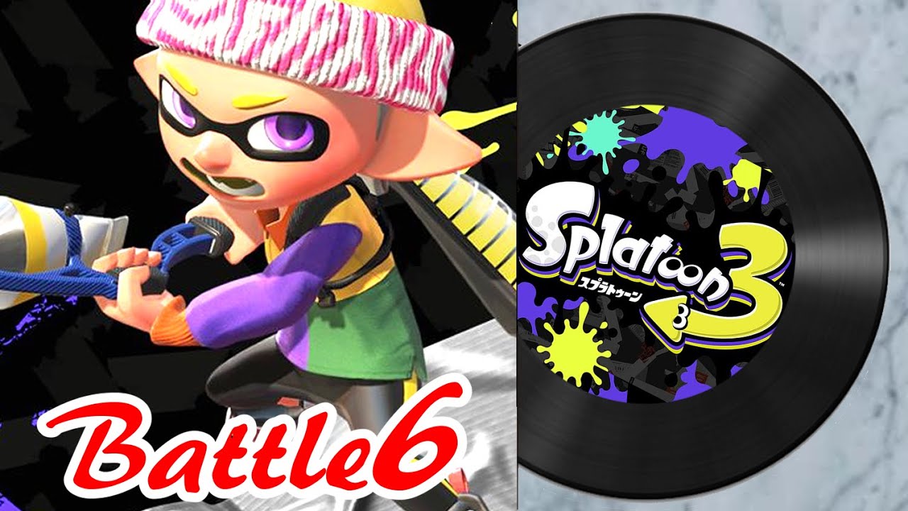 【スプラトゥーン3】バトル 6「Paintscraper（C-side）」【BGM・プレイ動画】