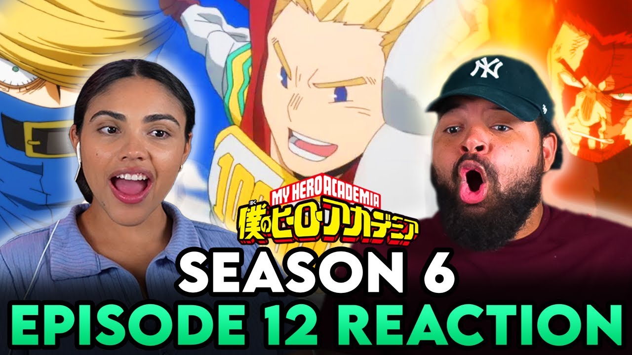 MIRIO IS BACK! | My Hero Academia Season 6 Episode 12 REACTION