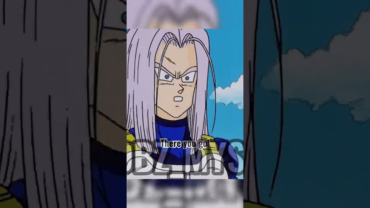 Trunks is the only one who&rsquo;d eliminate his enemy immediately! 😂 #cell #vegeta #gohan #goku #trunks