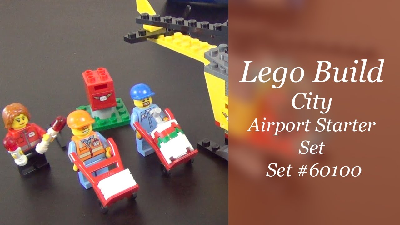 Let's Build - LEGO City Airport Starter Set #60100