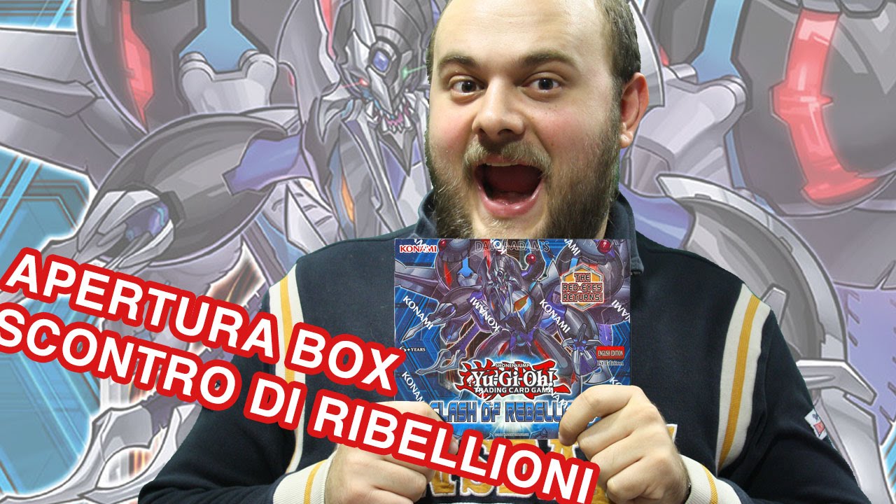 ► Yu Gi Oh! Apertura box Scontro di Ribellioni (24 bustine) INCREDIBILE!!