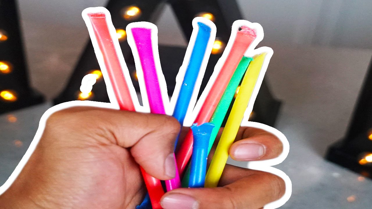 Cukierki PIXY STIX DIY!!! Takie pyszne!