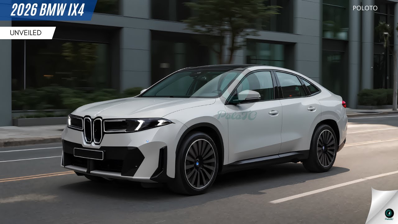 Представлен BMW iX4 2026 года — электромобиль призван заменить обычный X4!