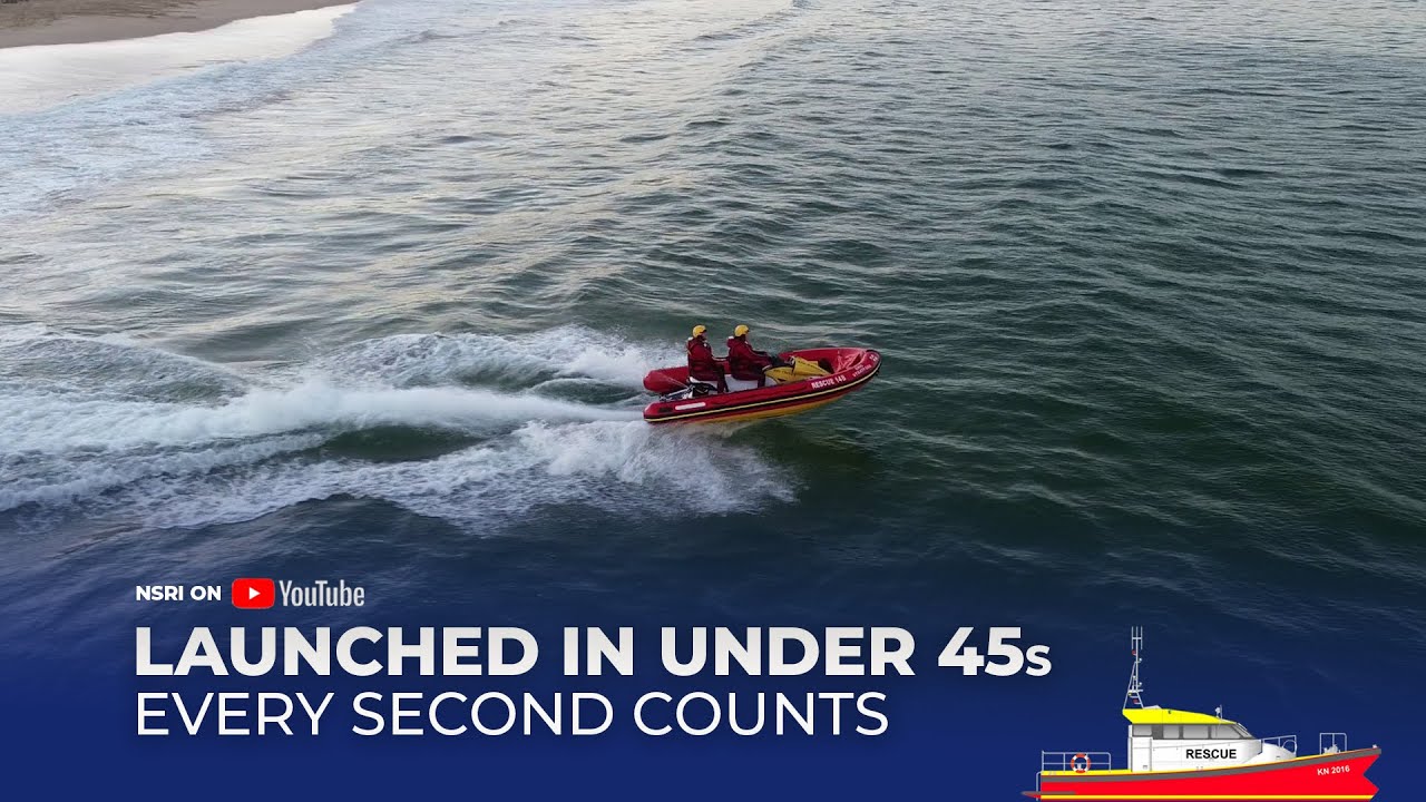 NSRI Plettenberg Bay Launches JetRIB in Under 45 Seconds