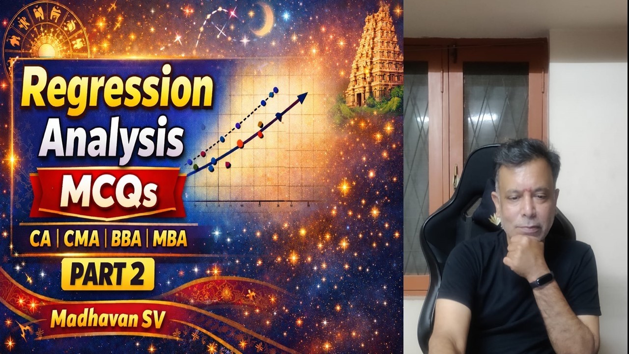 Regression Analysis MCQs | Key Concepts | Part 2