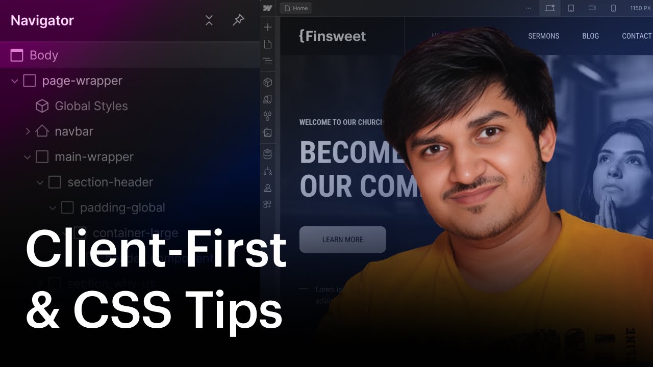 Client-First and CSS Tips and Tricks with Harshit Agrawal