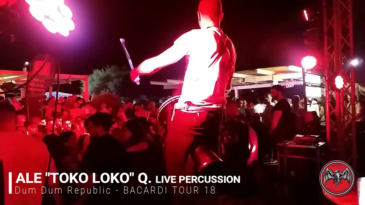 HOUSE SUMMER MUSIC - live percussion alessandro Toko Loco querzoli Dum Dum Republic