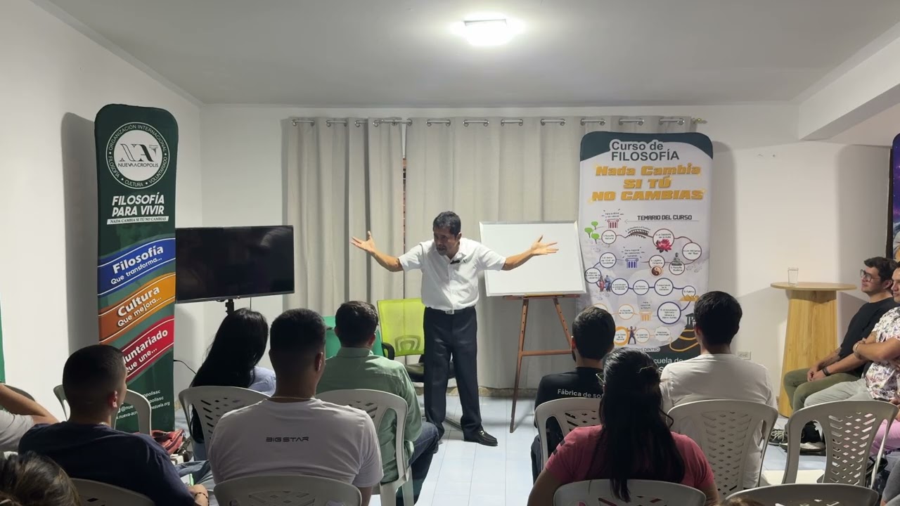 Nada Cambia si tú no Cambias | Clase de Filosofía | Nueva Acrópolis San Cristóbal 2026