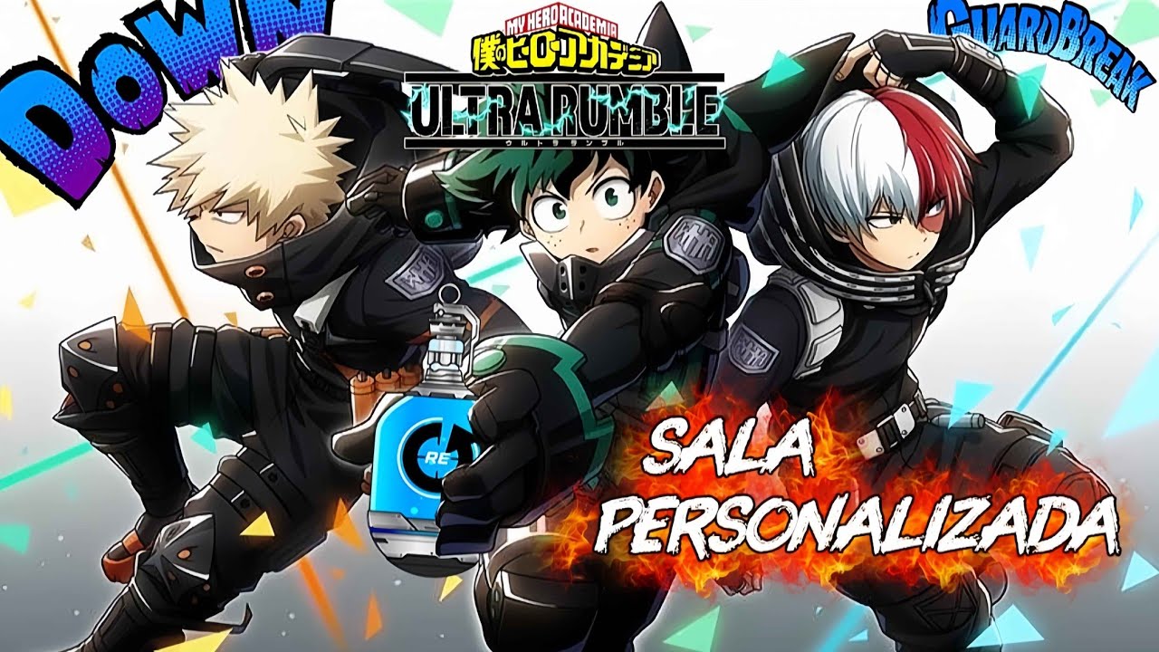 ULTRA POWER HEROES sala privada de My Hero Ultra Rumble EP 174