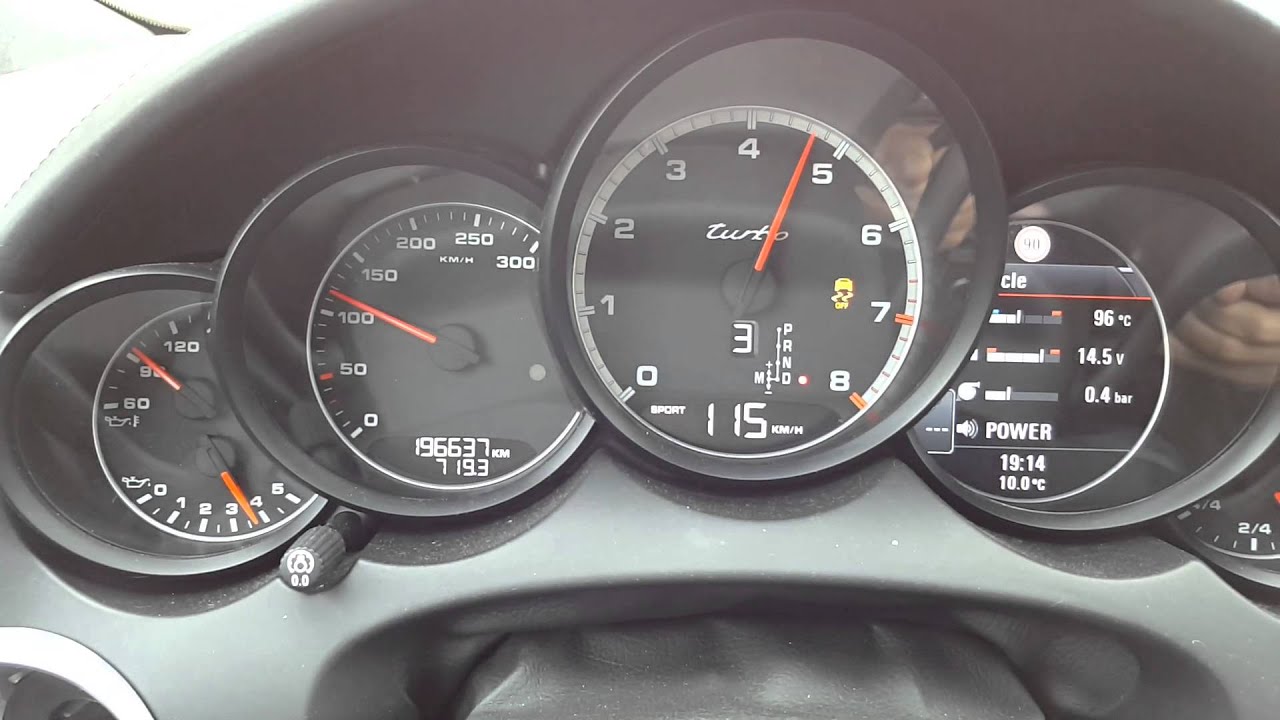 Porsche Cayenne Turbo 958 1/4 mile 12.7s